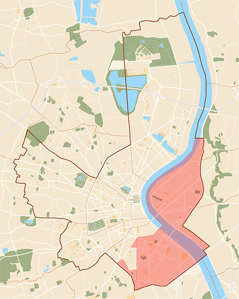 plan de Bordeaux métropole