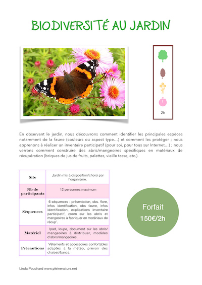 Document de Biodiversité au jardin